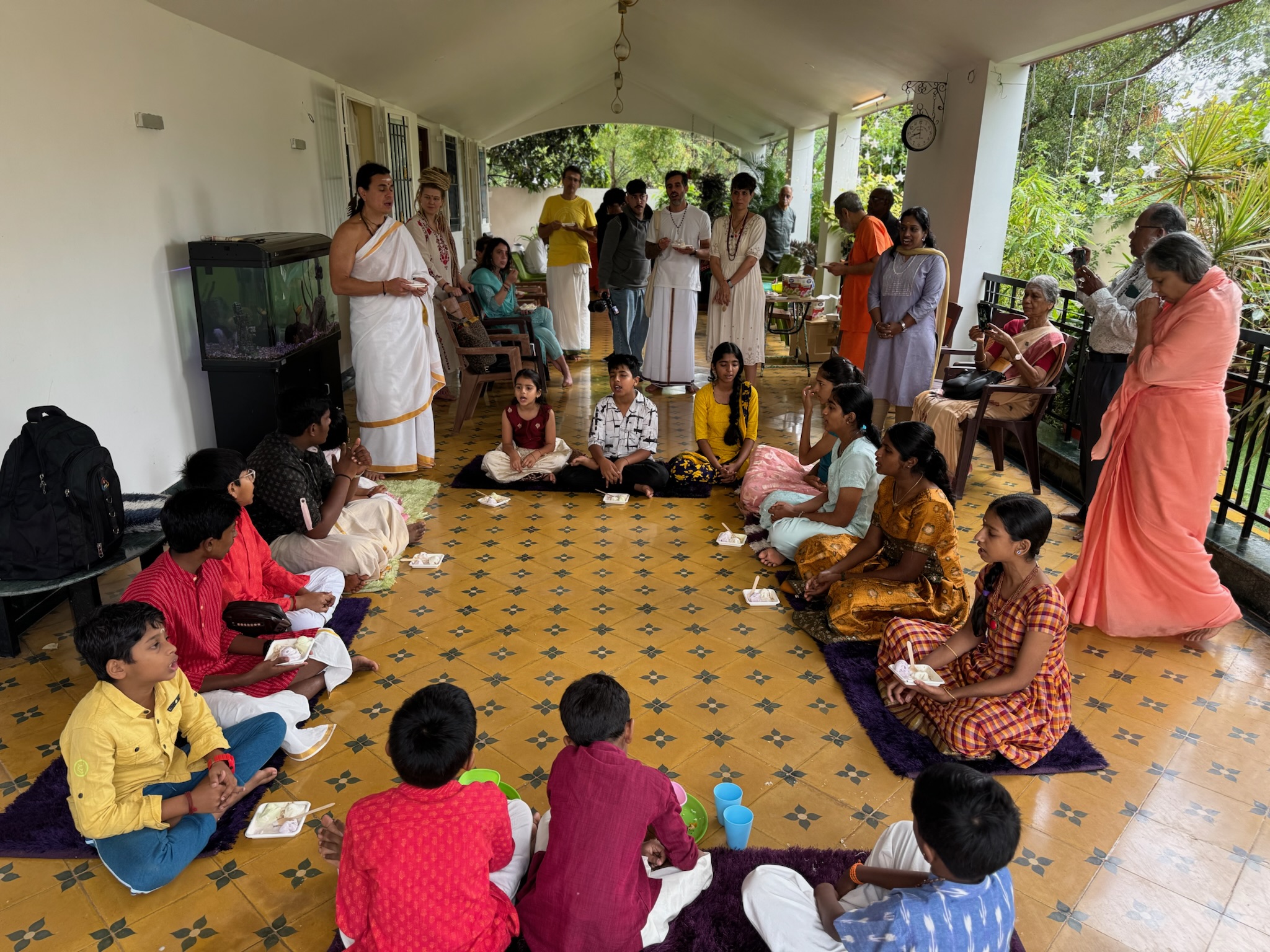 Visit of Padma Shri Acharya Jonas Masetti