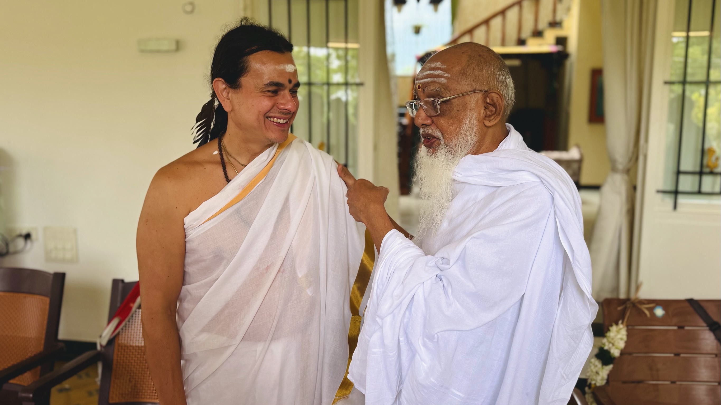 Visit of Padma Shri Acharya Jonas Masetti