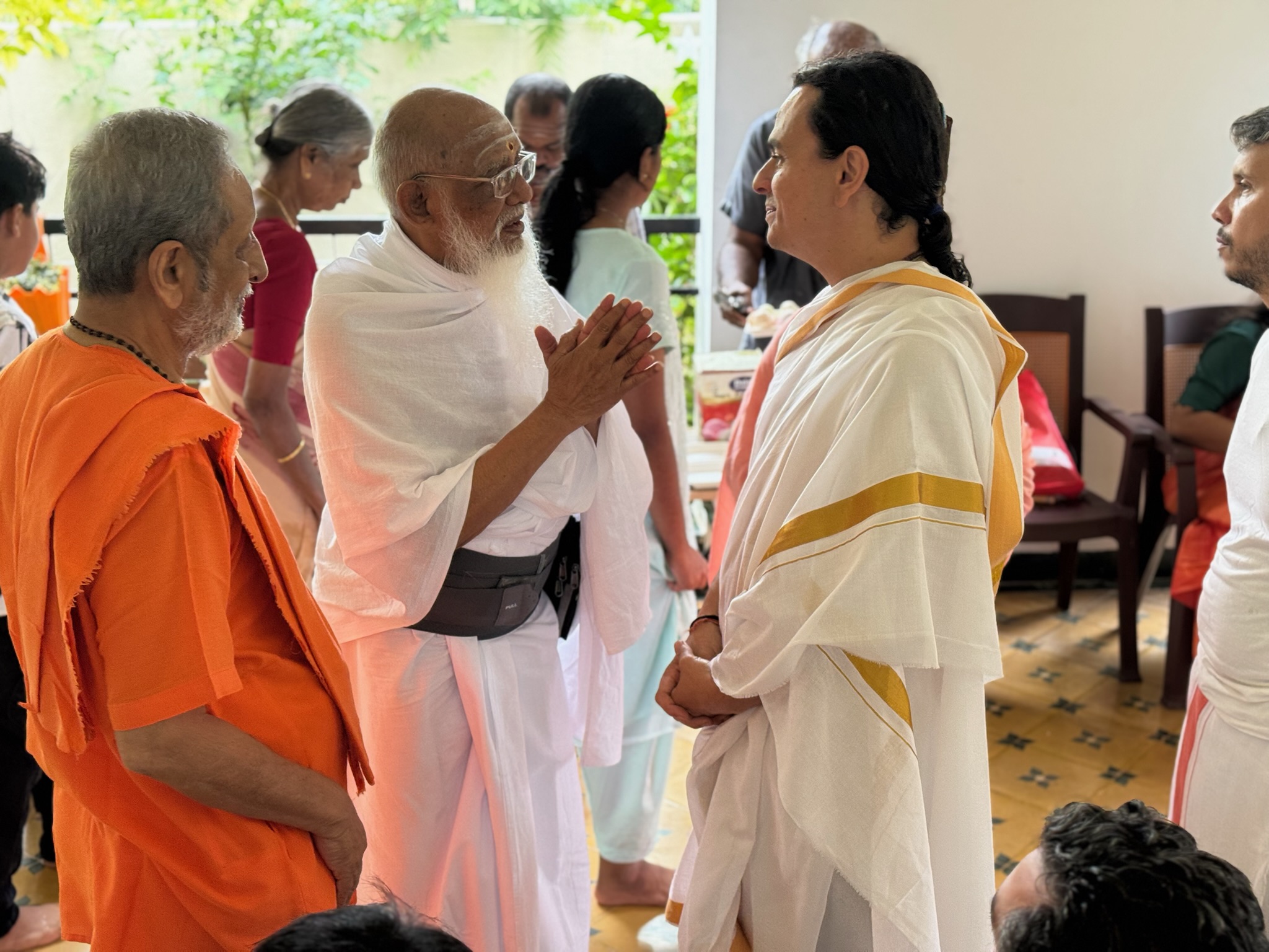 Visit of Padma Shri Acharya Jonas Masetti