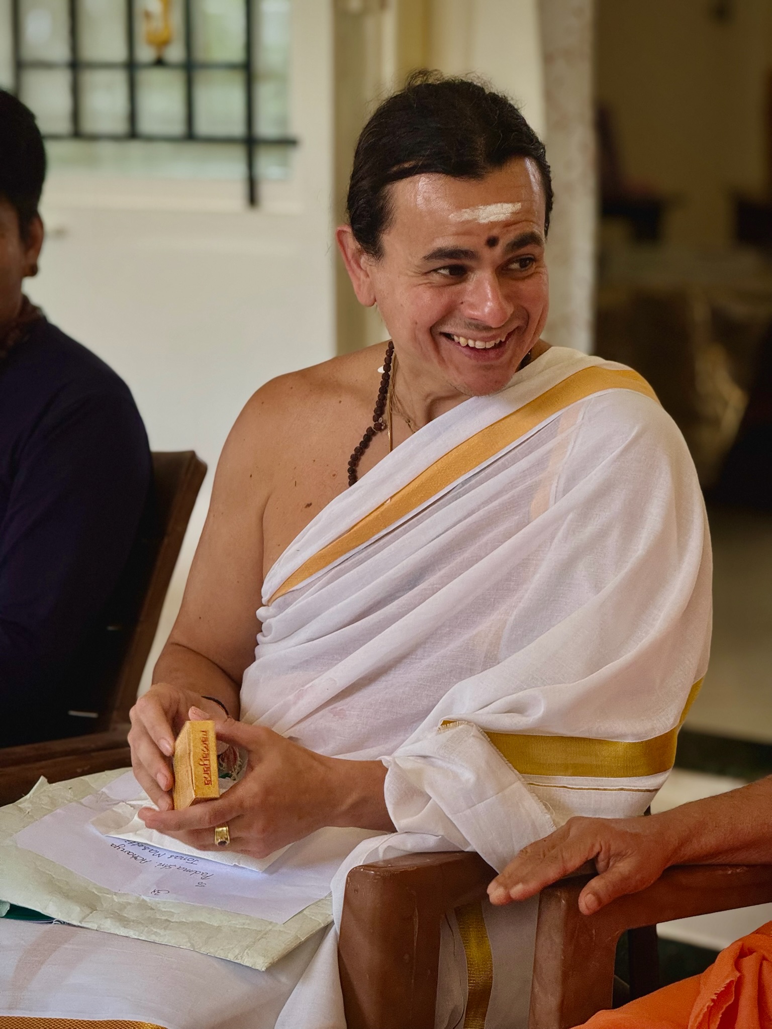 Visit of Padma Shri Acharya Jonas Masetti