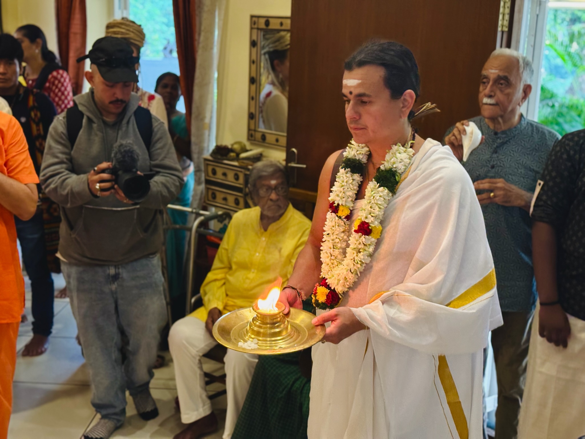 Visit of Padma Shri Acharya Jonas Masetti